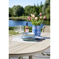 Gartenmöbelset 'Luna' für 6 Personen Aluminium