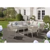 Gartenmöbelset 'Nelia' für 8 Personen Aluminium