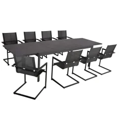 Gartenmöbelset 'Nerea' für 8 Personen Aluminium