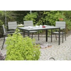 Gartenmöbelset 'Olivia' für 6 Personen Aluminium