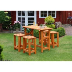 Gartenmöbelset 'Summer' für 4 Personen Kiefernholz