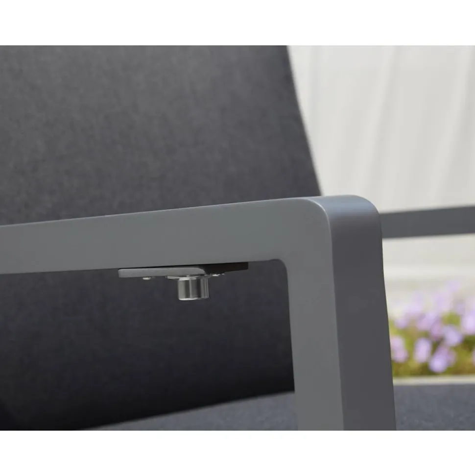 Gartenmöbelset 'Yara' für 5 Personen Aluminium