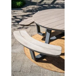 Gartenmöbelset 'Bell' für 6 Personen Aluminium