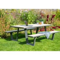 Gartenmöbelset 'Bell' für 6 Personen Aluminium