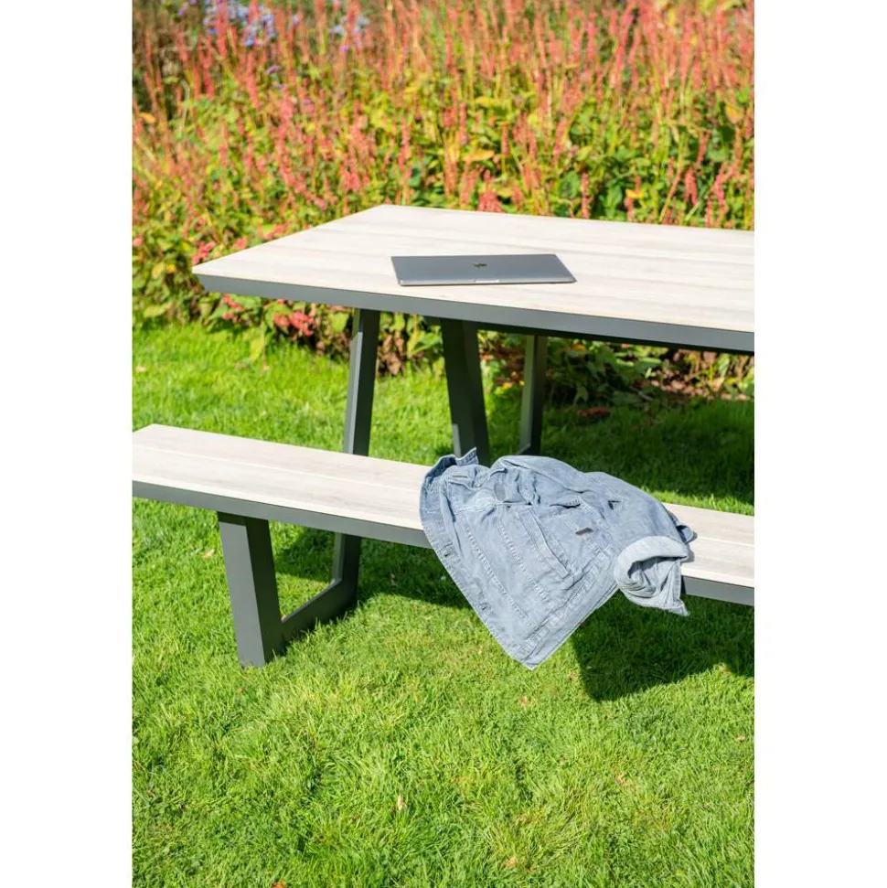 Gartenmöbelset 'Bell' für 6 Personen Aluminium