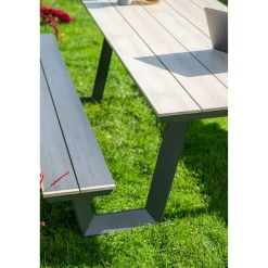 Gartenmöbelset 'Bell' für 6 Personen Aluminium