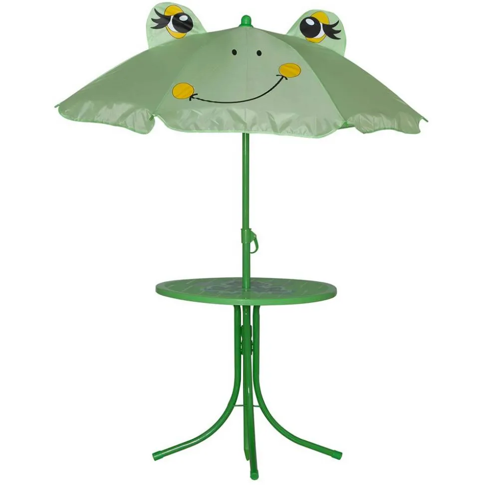 Gartenmöbelset für Kinder 'Froggy' grün 4-teilig