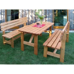Gartenmöbelset 'Summer' für 4 Personen Holz