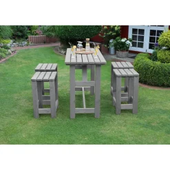 Gartenmöbelset 'Summer' für 4 Personen Kiefernholz