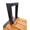 Gartenmöbelset 'Sylt' für 4 Personen Metall/Kiefernholz