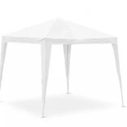 Gartenpavillon weiß 300 x 300 cm