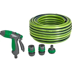 Gartenschlauch-Set 'Standard' grün Ø 13 mm (1/2