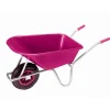 Gartenschubkarre pink Stahl / Polypropylen 100 l