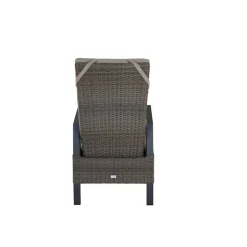Gartensessel 'Taranto' Aluminium taupe 61 x 74 x 74 cm