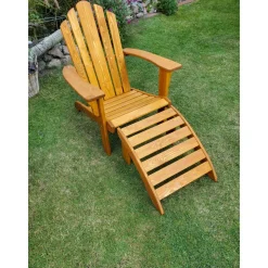 Gartensessel-Set braun 2-teilig