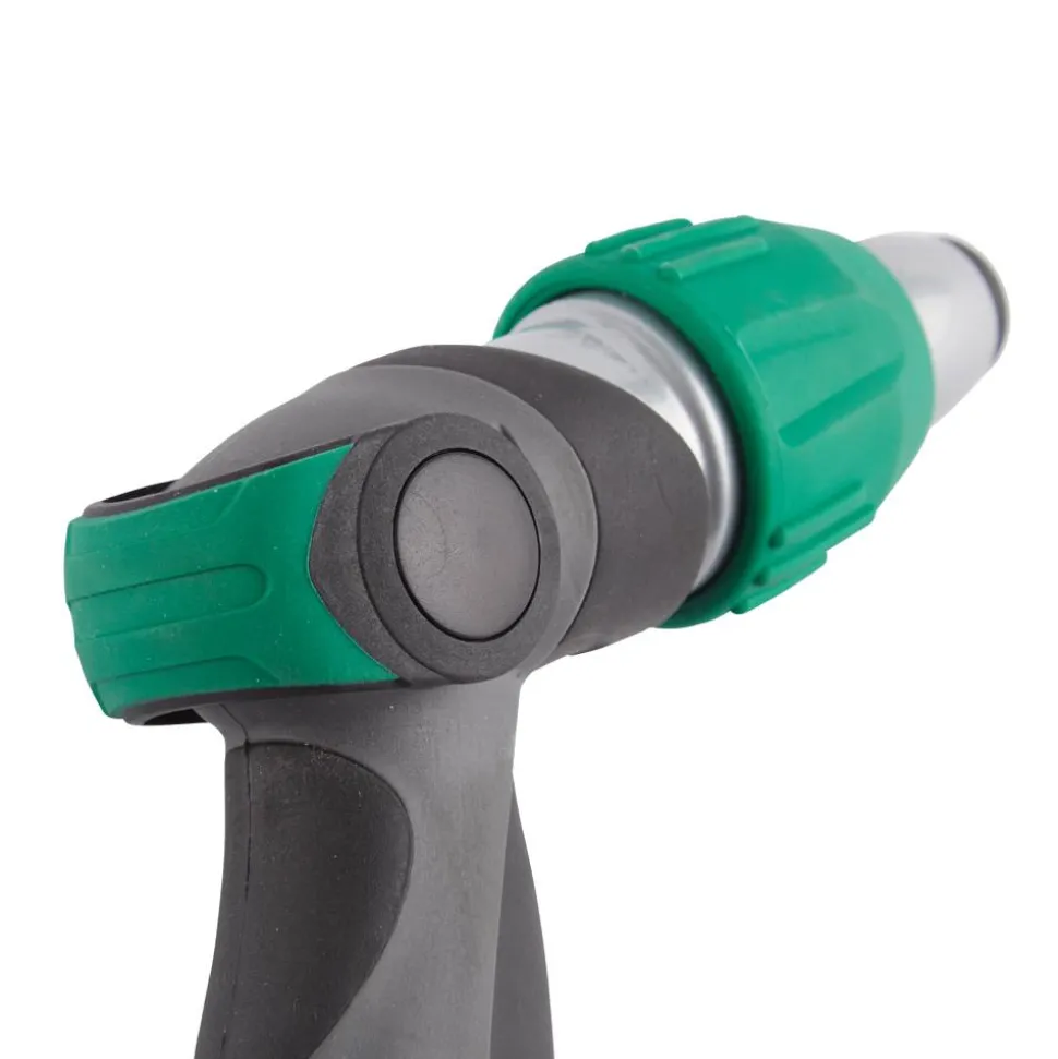 Gartenspritze, Metall, 3 Wasserstrahlarten