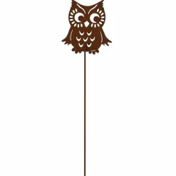 Gartenstecker Eule 32 cm