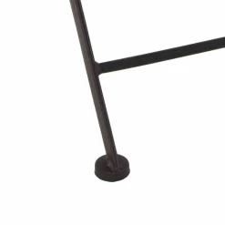 Gartenstuhl 'Como' klappbar Stahl schwarz 39 x 88,5 x 49,5 cm