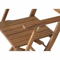 Gartenstuhl 'Falun' klappbar Akazienholz braun 50,5 x 88,5 x 55 cm