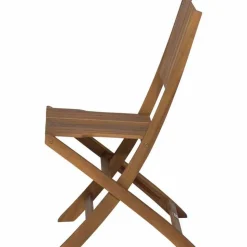 Gartenstuhl 'Falun' klappbar Akazienholz braun 46 x 89 x 54,5 cm