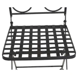 Gartenstuhl 'Stella' klappbar Stahl beige/braun/grau 52 x 90 x 39 cm