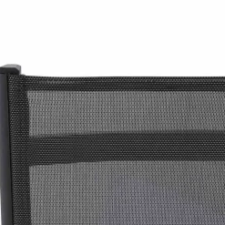 Gartenstuhl 'Tesoro' klappbar Aluminium anthrazit 60,5 x 110 x 44 cm
