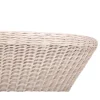 Gartenstuhlset 'Arvada' Aluminium/Akazienholz beige 4 Stück