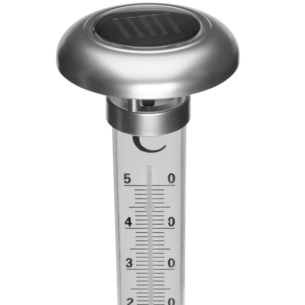 Gartenthermometer „Solino“ mit Solarbeleuchtung