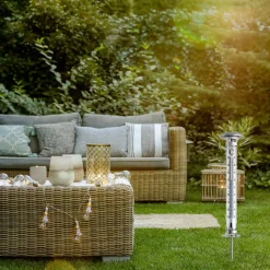 Gartenthermometer „Solino“ mit Solarbeleuchtung