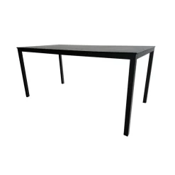 Gartentisch 'Acaplan' Stahl/HPL anthrazit 160 x 80 x 74 cm