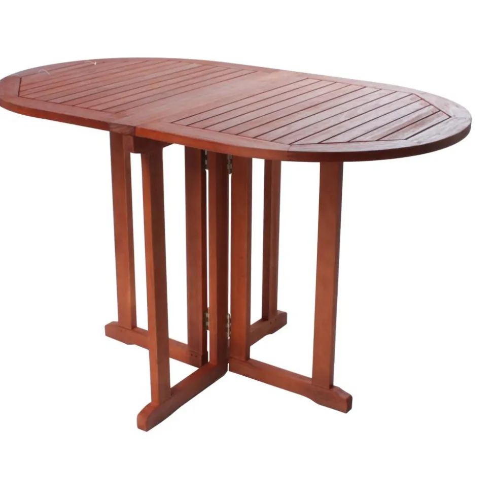 Gartentisch 'Baltimore' klappbar Eukalyptusholz 120 x 70 x 73 cm