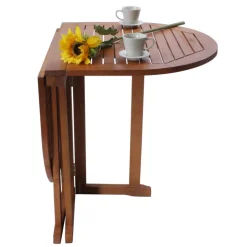Gartentisch 'Baltimore' klappbar Eukalyptusholz 120 x 70 x 73 cm