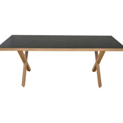 Gartentisch 'Catania' Aluminium/Glas 90 x 74 x 200 cm