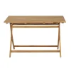 Gartentisch 'Falun' klappbar Akazienholz 80 x 74 x 80 cm
