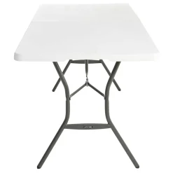 Gartentisch klappbar Stahl/Kunststoff 76 x 74 x 183 cm