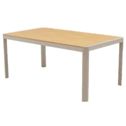 Gartentisch 'Mia' Aluminium/Polywood 160 x 90 x 74 cm