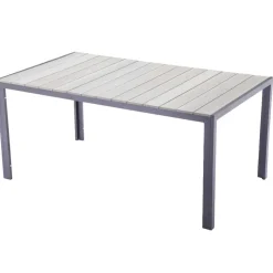Gartentisch 'Olivia' Aluminium 90 x 72 x 150 cm