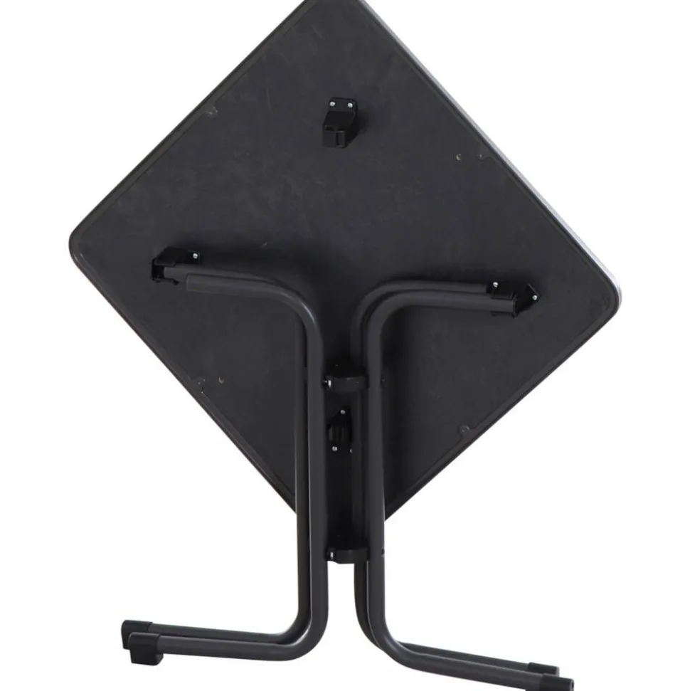 Gartentisch 'Paco' klappbar Stahl 70 x 70 x 70 cm