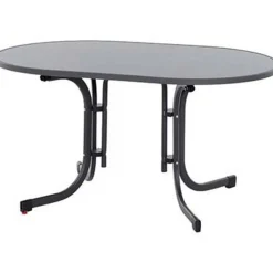 Gartentisch 'Paco' klappbar Stahl 90 x 70 x 138 cm