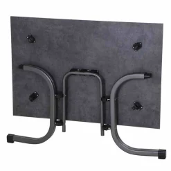 Gartentisch 'Sola' klappbar Stahl 120 x 80 x 70 cm