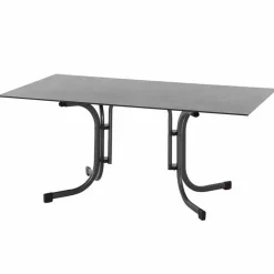 Gartentisch 'Sola' klappbar Stahl 90 x 70 x 160 cm