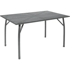 Gartentisch 'Toulouse' Stahl 90 x 74 x 140 cm