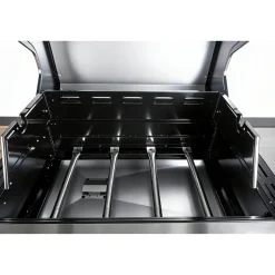Gasgrill 'Augusta' silbern 4+1 Brenner 17 kW 150,5 x 116,5 x 58 cm
