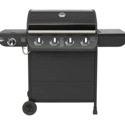 Gasgrill 'Columbus' schwarz 107,5 x 130 x 58,5 cm