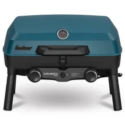 Gasgrill 'Explorer II Pro' blau/schwarz 60 x 81 x 48 cm