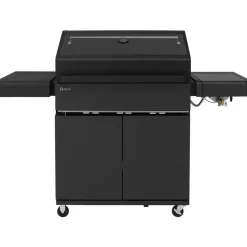 Gasgrill 'Hicksville' schwarz 161 x 119 x 62 cm
