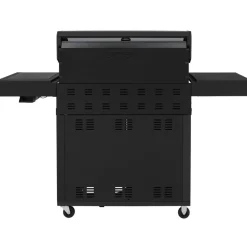 Gasgrill 'Hicksville' schwarz 161 x 119 x 62 cm
