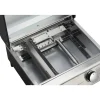 Gasgrill 'Jesolo' silbern 47,5 x 31,3 x 43,2 cm