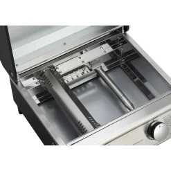 Gasgrill 'Jesolo' silbern 47,5 x 31,3 x 43,2 cm