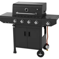 Gasgrill 'Laredo' schwarz 123,5 x 107,5 x 52 cm